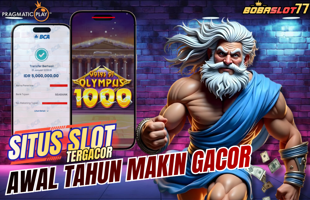 Selamat kepada user id : go***77 Wede Rp 5.000.000 di Game GATES OF OLYMPUS 1000 PRAGMATIC PLAY Cair Gk Sampe 1 Menit! Menang Mudah di Bobaslot77